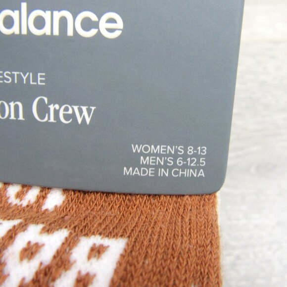 New Balance Cushion Crew Socks Mens Size 6-12.5 / Womens Size 8-13 (3-Pack) NEW - Picture 4 of 16